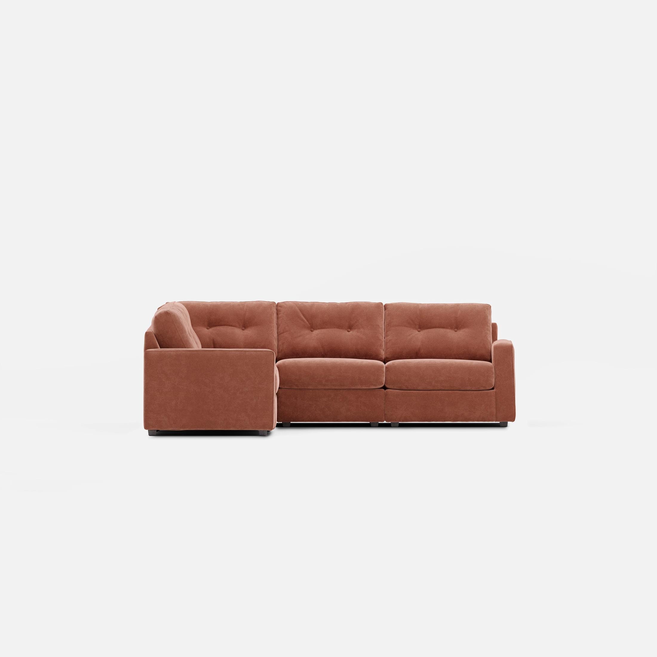 Modular One 5-Piece Sectional - Cantaloupe