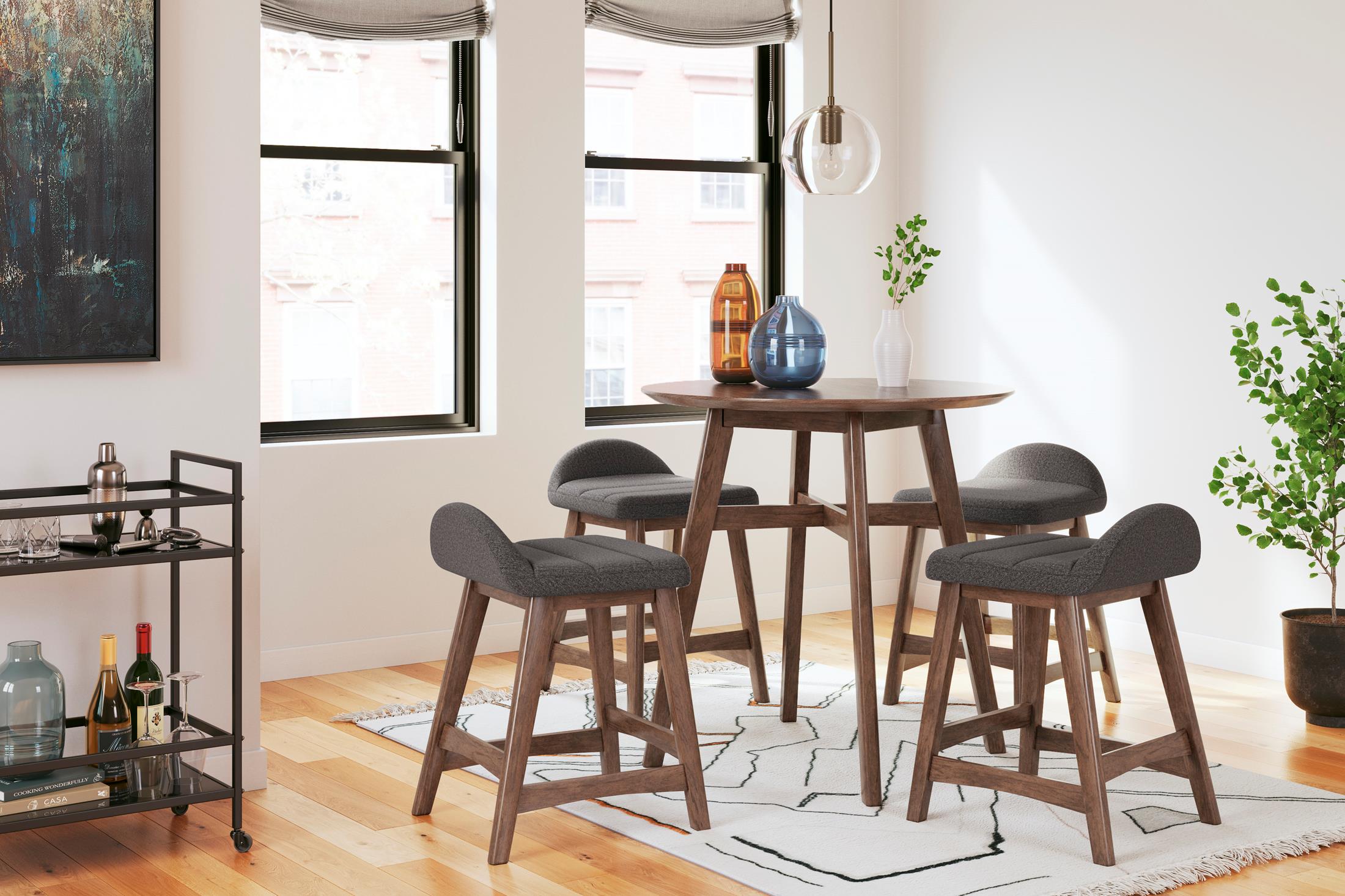 Lyncott 5-Piece Counter Dining Set