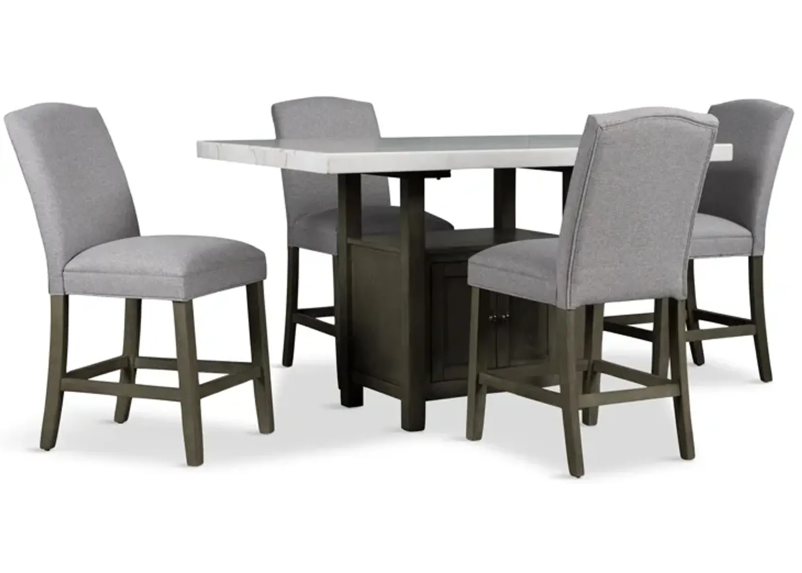 Lena 5-Piece Counter Dining Set