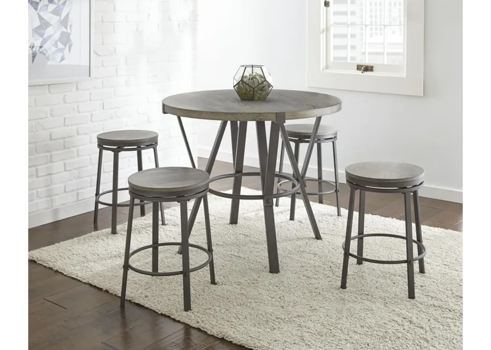 Braxton 5-Piece Counter Dining Set