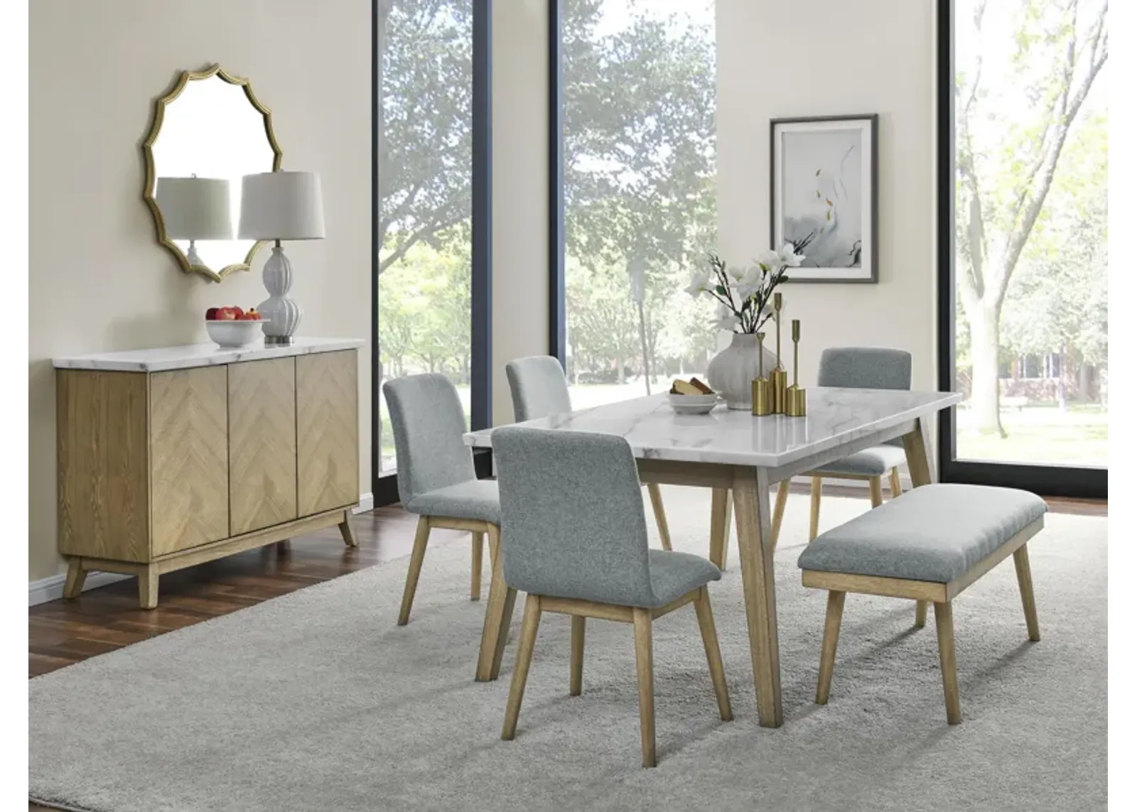 Mirabella 6-Piece Dining Set