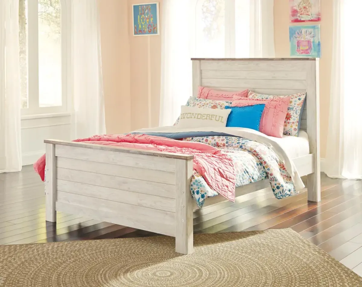 Willowton Twin Panel Bed