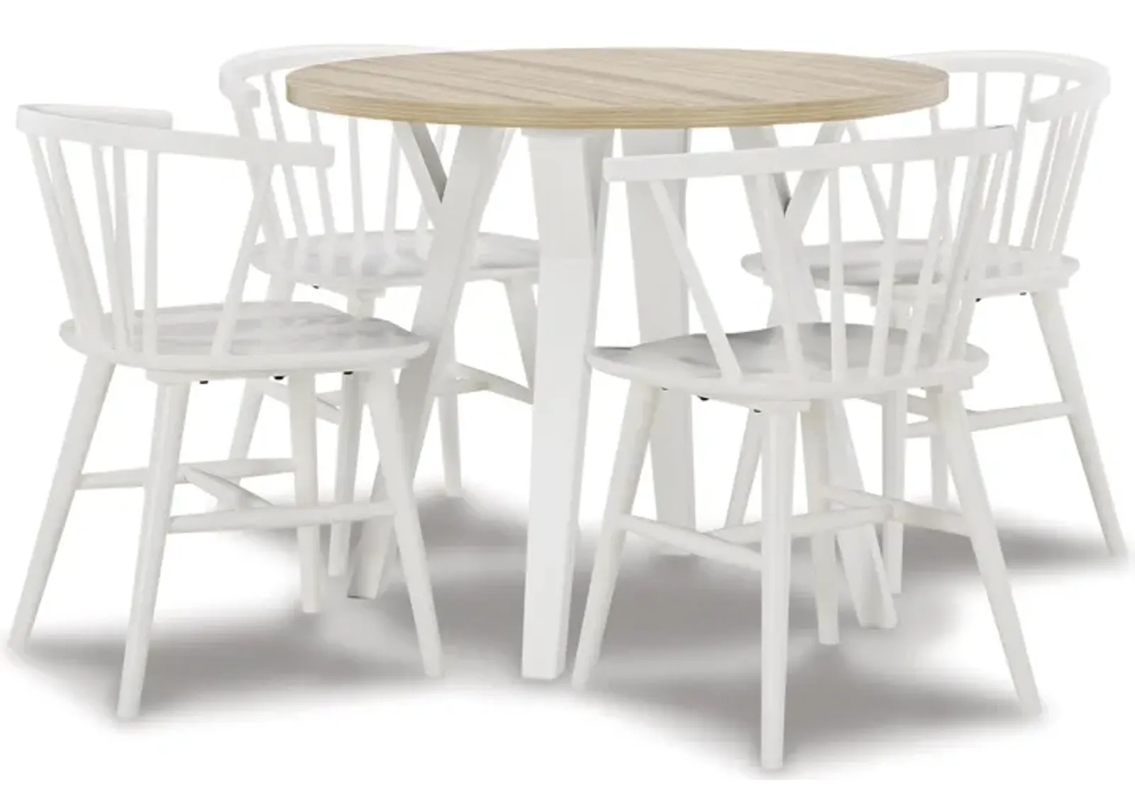 Grannen 5-Piece Round Dining Set