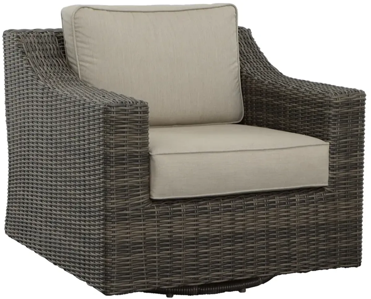 Sandy Shores Outdoor Swivel Chair