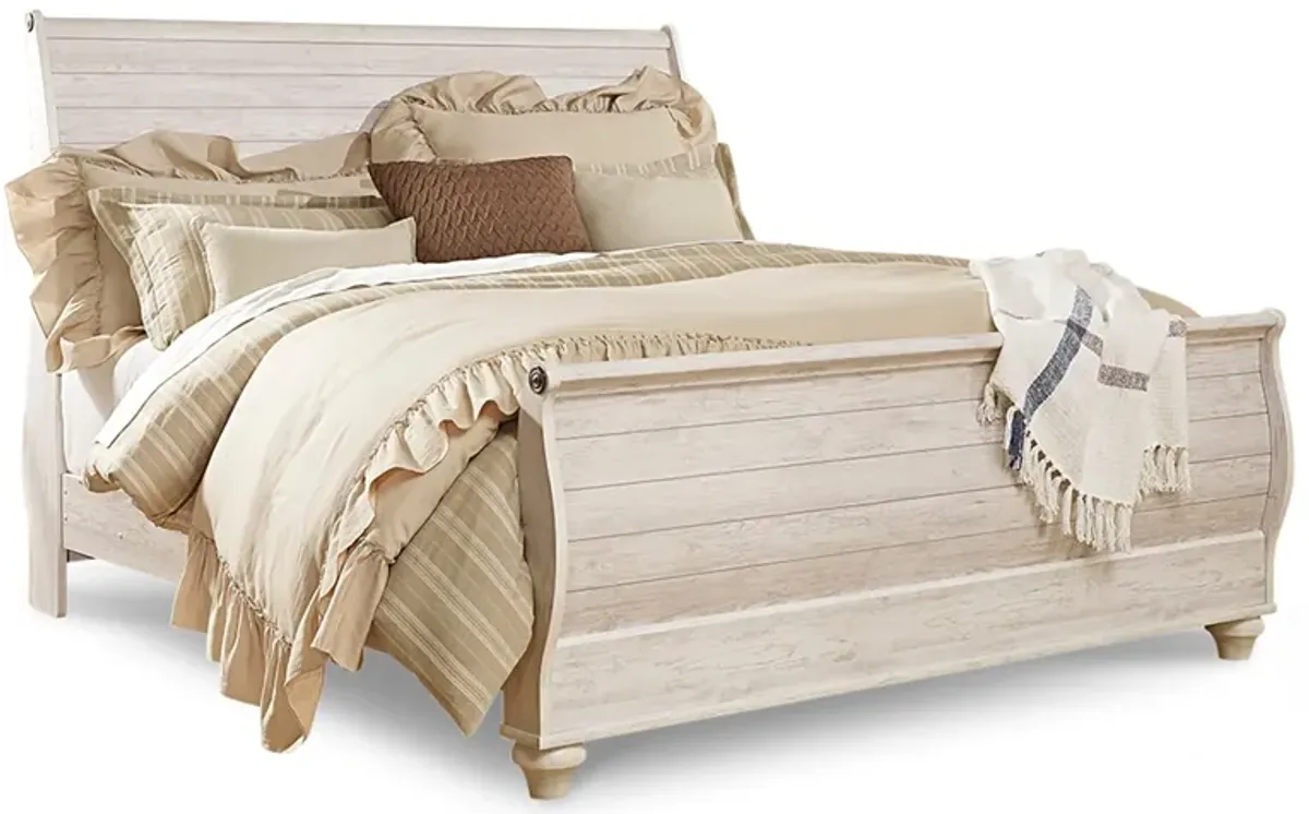 Willowton King Sleigh Bed