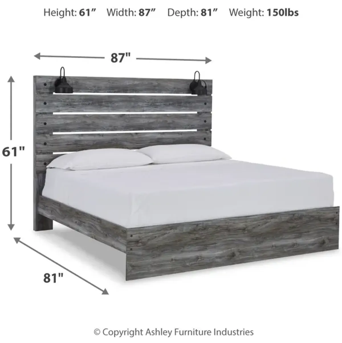 Baystorm King Panel Bed