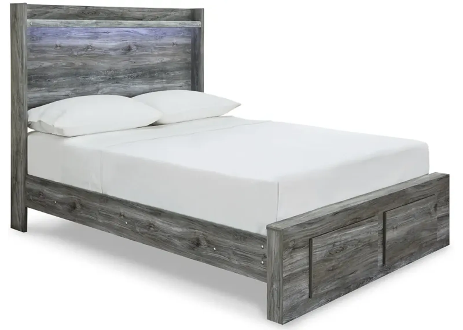 Baystorm Full Panel Bed with 2 Storage Drawers