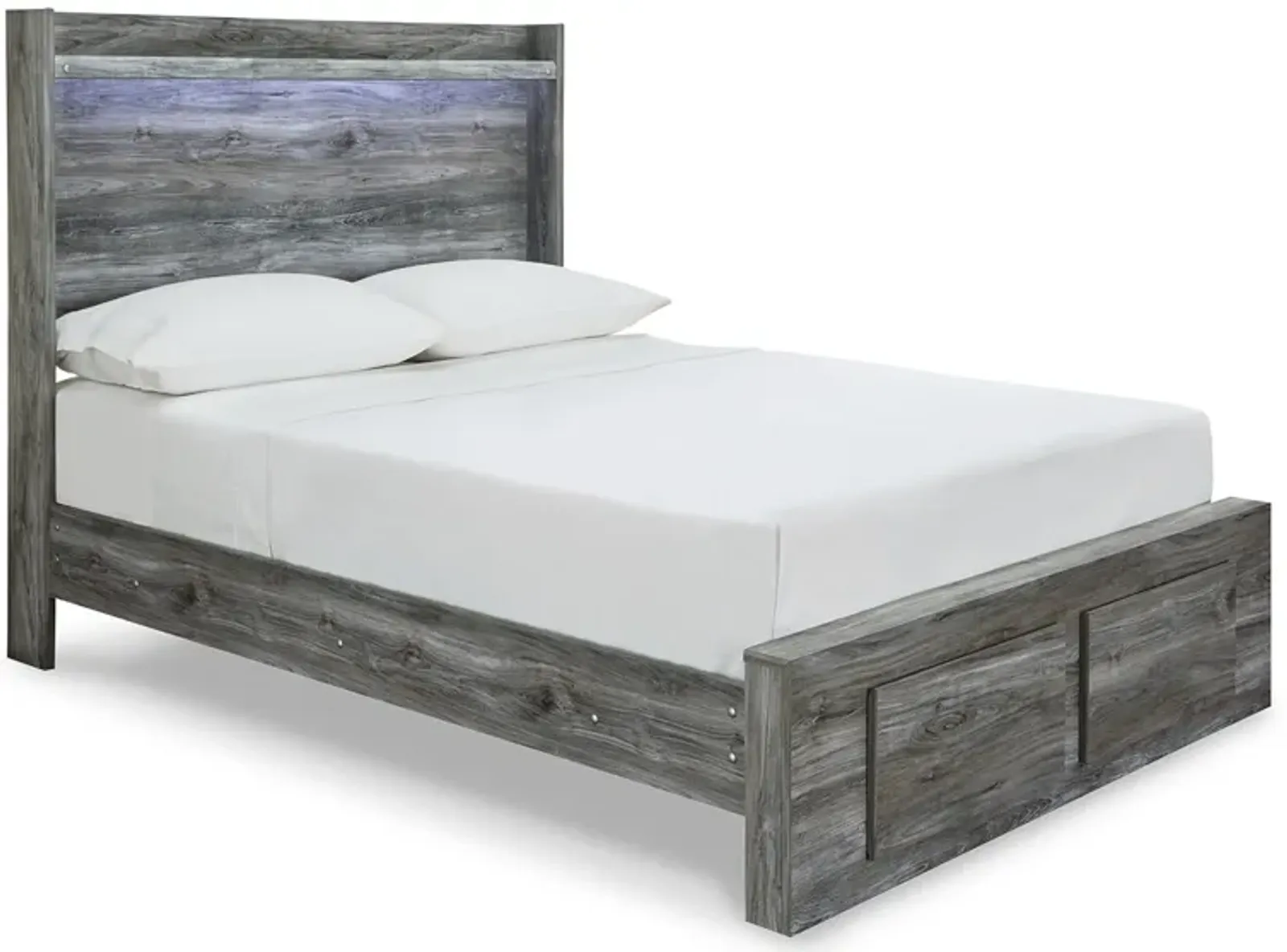 Baystorm Full Panel Bed with 2 Storage Drawers