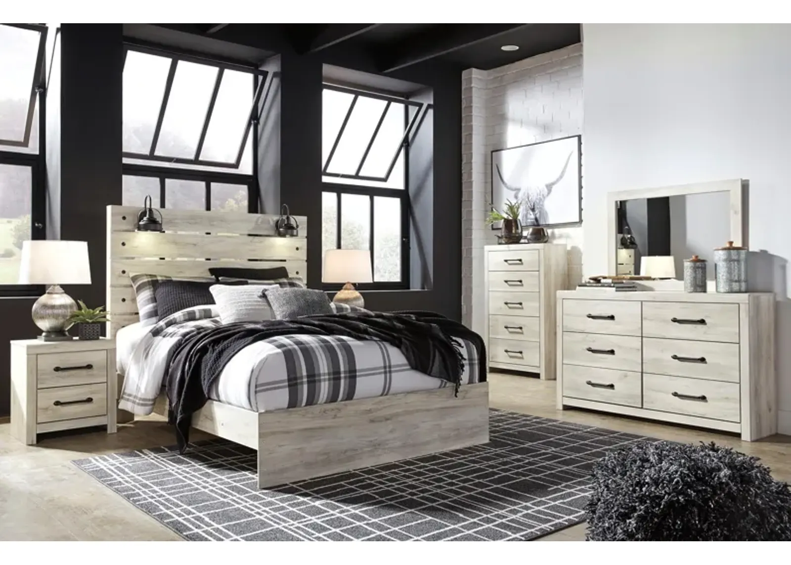 Cambeck 3-Piece King Panel Bedroom Set