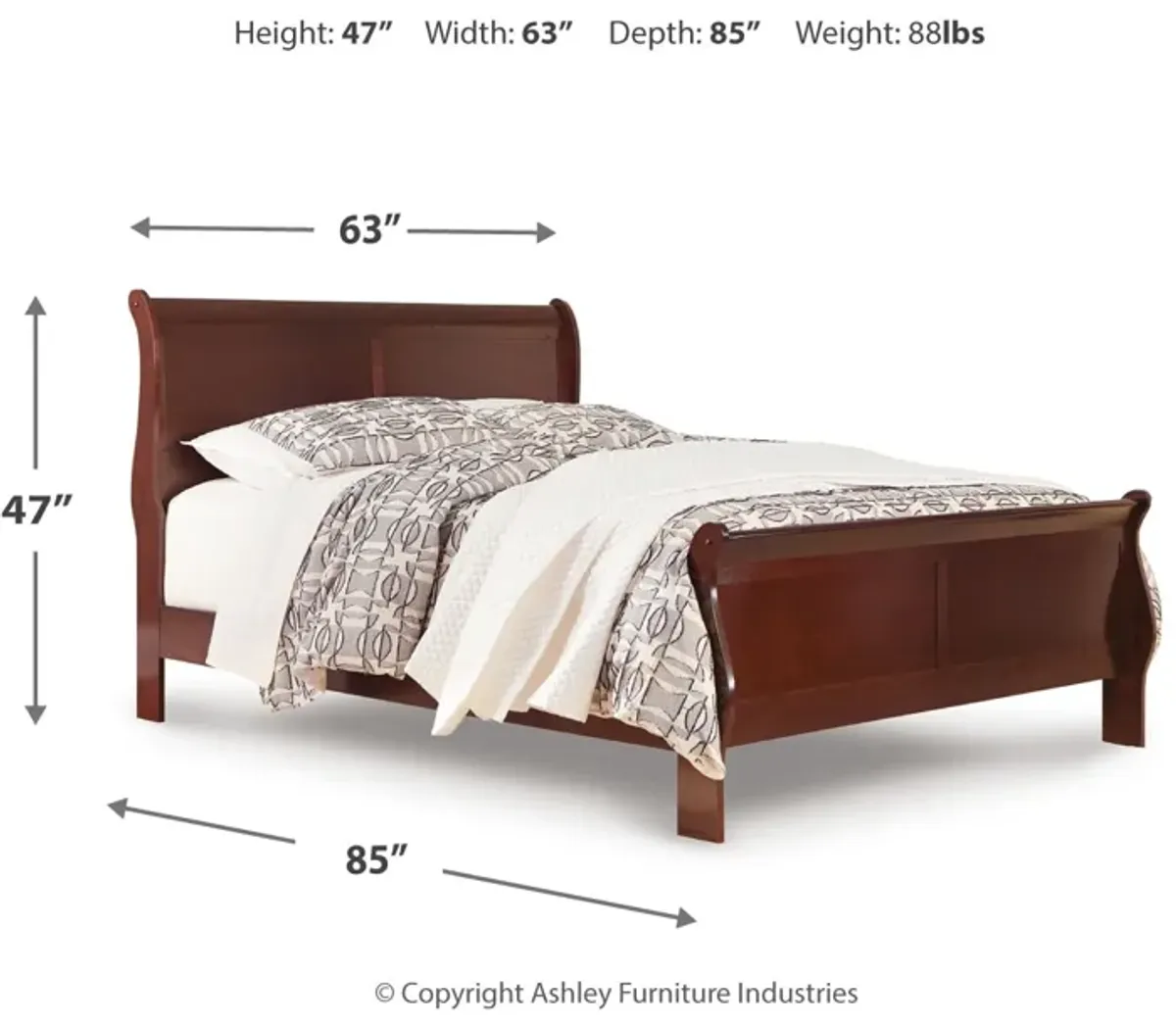 Alisdair California King Sleigh Bed