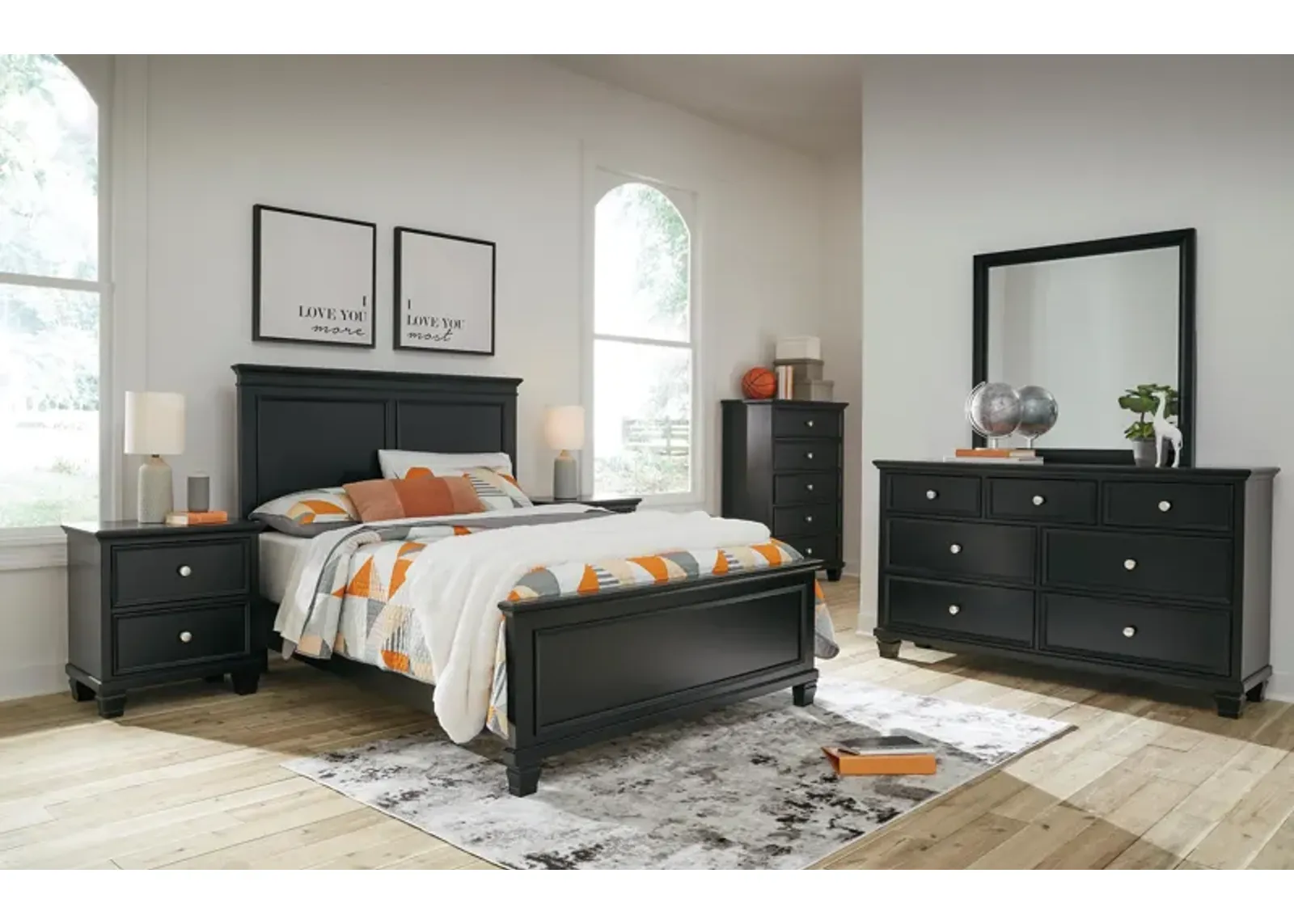 Lanolee 3-Piece Full Panel Bedroom Set