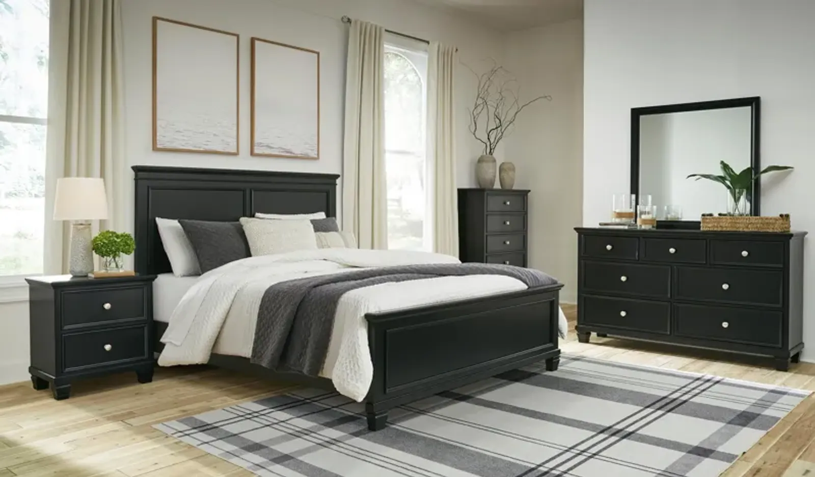 Lanolee 3-Piece Queen Panel Bedroom Set