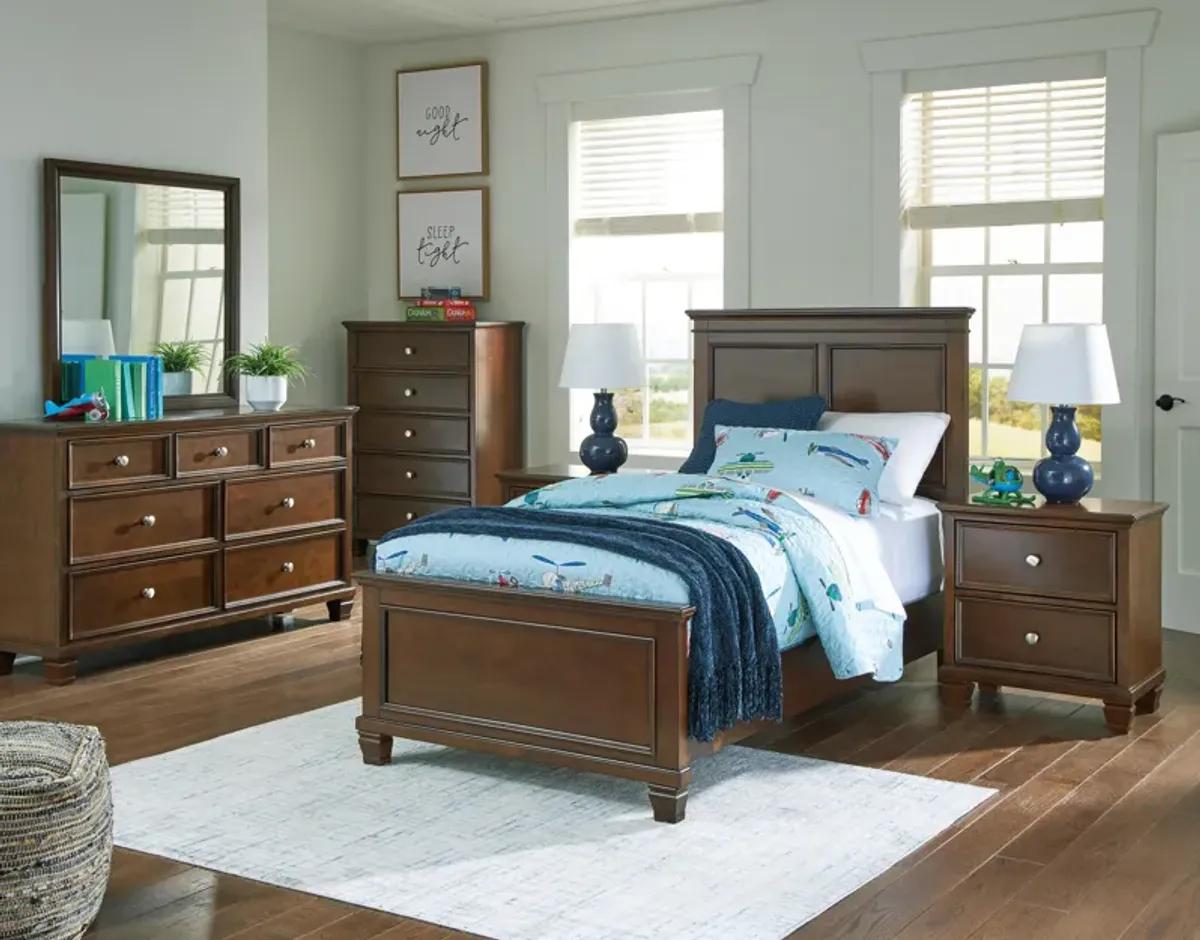 Danabrin 5-Piece Twin Panel Bedroom Set