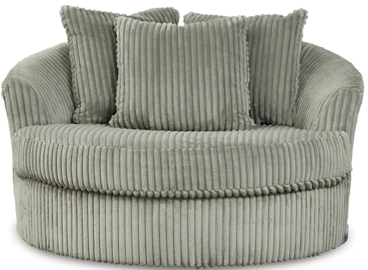 Lindyn Oversized Swivel Accent Chair