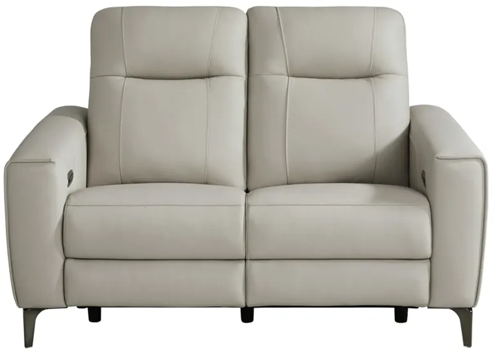 Parkside Heights Leather Power Reclining Loveseat