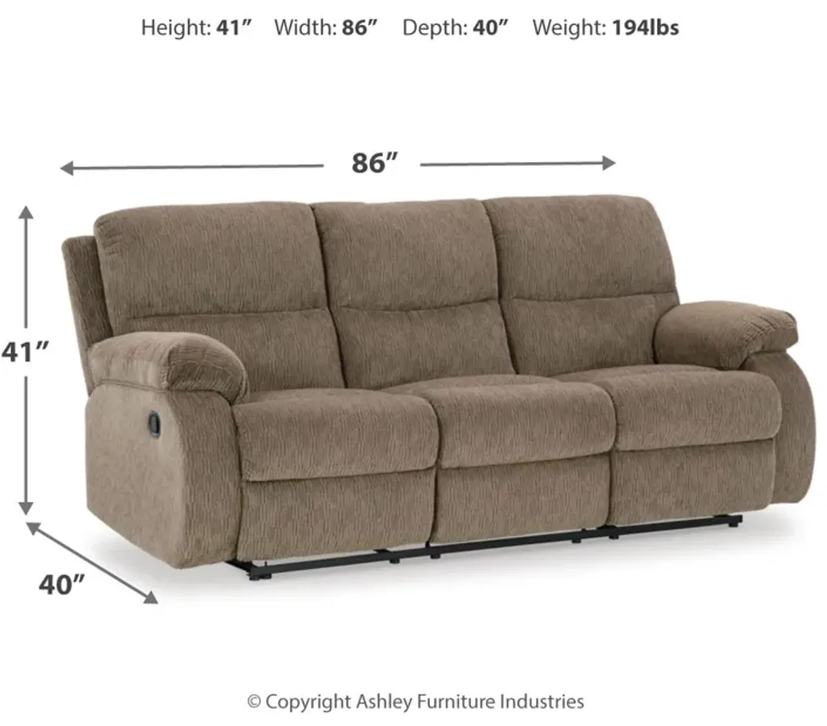 Scranto Reclining Sofa