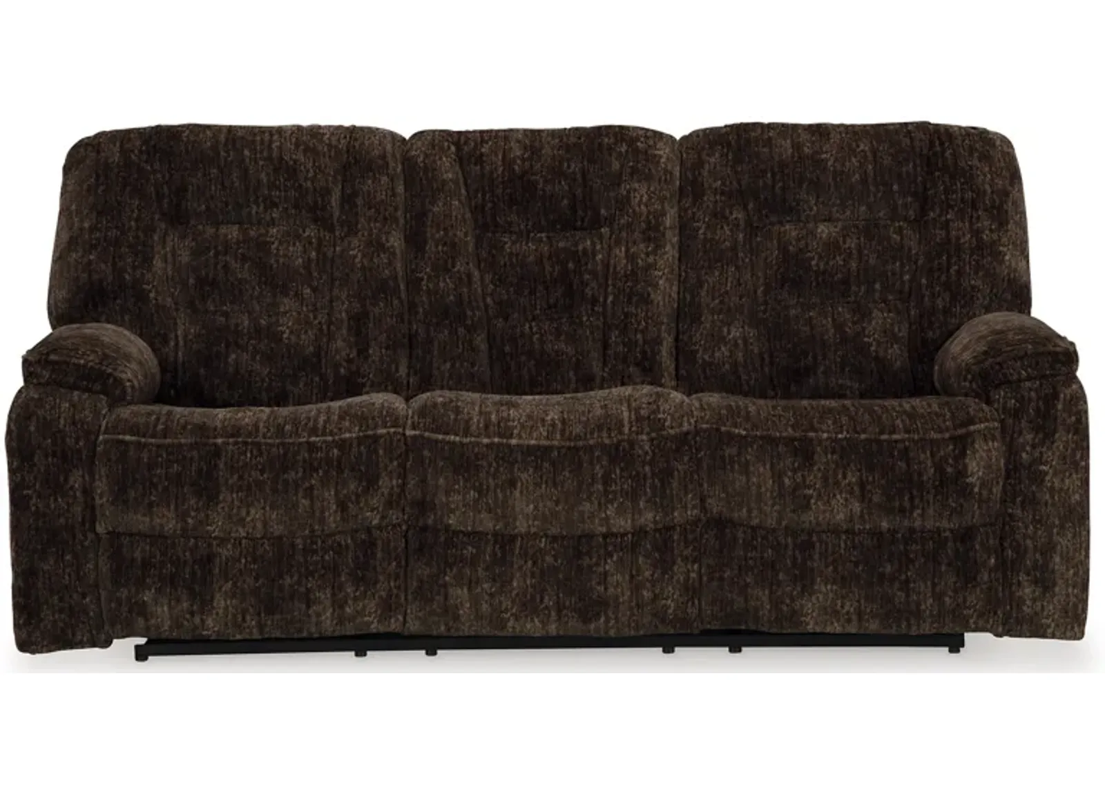 Soundwave Reclining Sofa with Drop Down Table