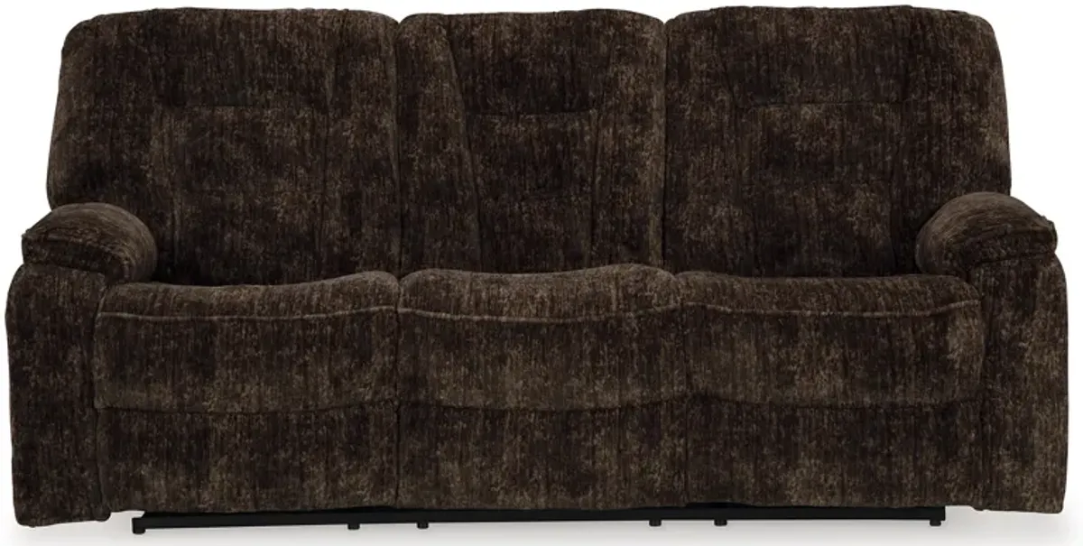 Soundwave Reclining Sofa with Drop Down Table