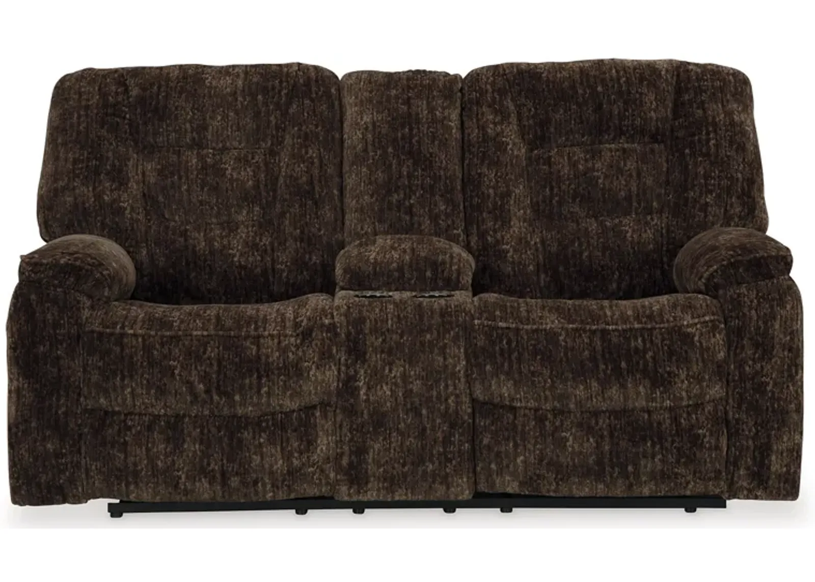 Soundwave Reclining Loveseat with Console