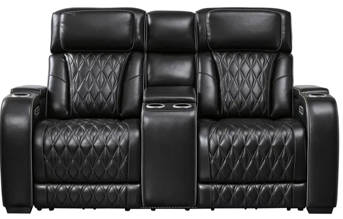 Boyington Power Reclining Loveseat with Console