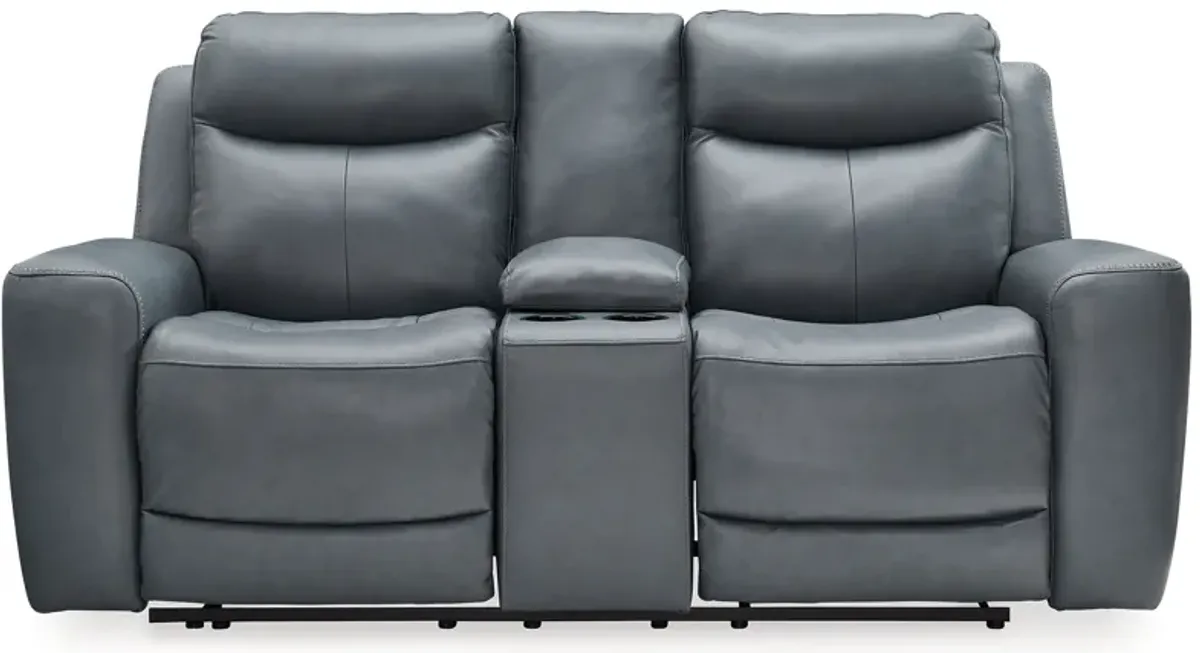 Mindanao Power Reclining Loveseat with Console