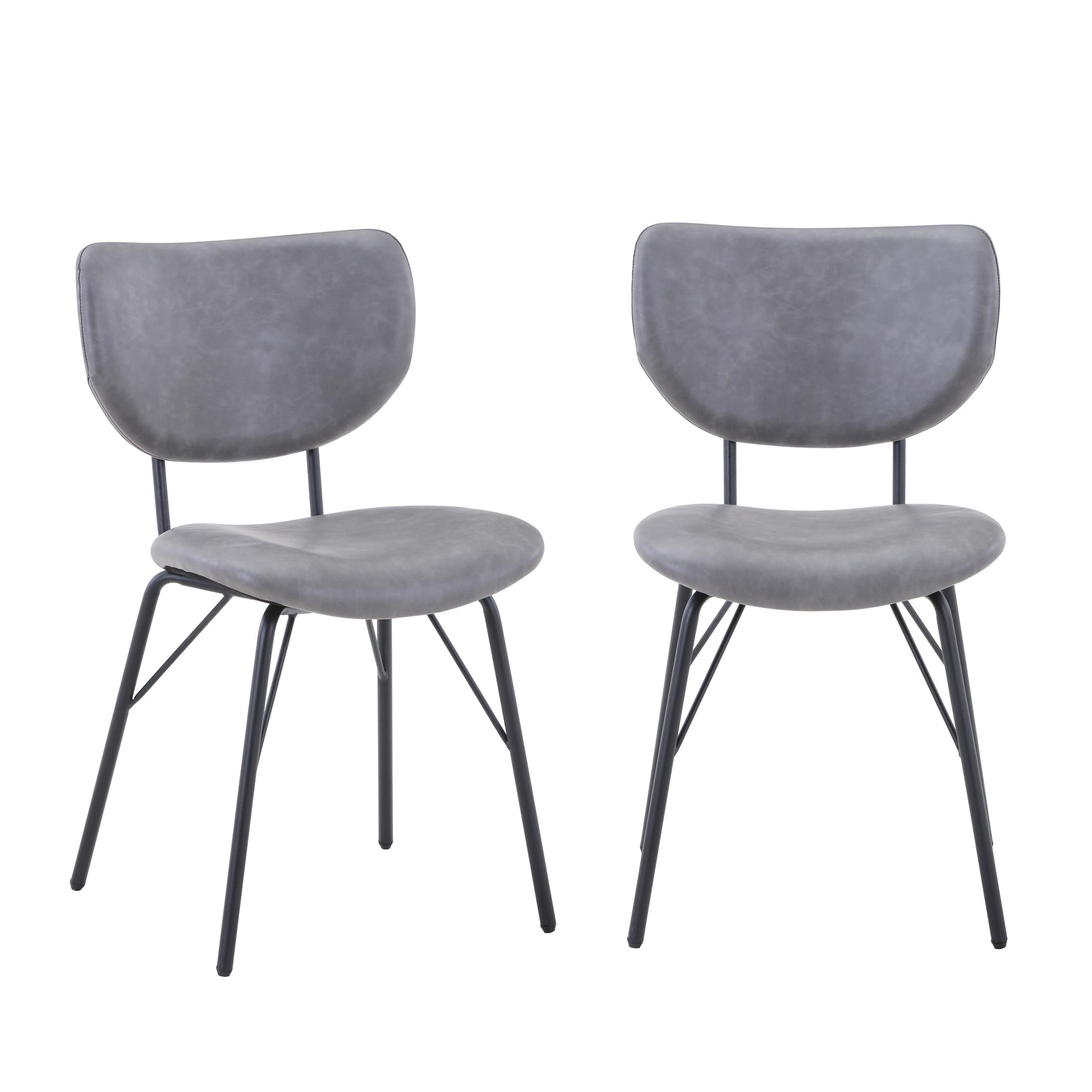 Remy Upholstered Chair in Grey