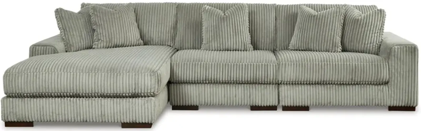 Lindyn 3-Piece Fog Sectional with Chaise