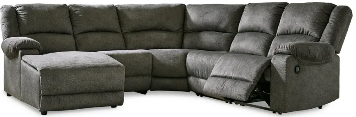 Benlocke 5-Piece Manual Reclining Modular Sectional with Chaise
