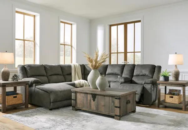 Benlocke 6-Piece Manual Reclining Modular Sectional with Chaise