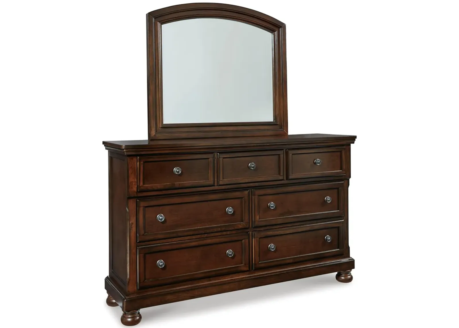 Porter 7 Drawer Dresser and Mirror