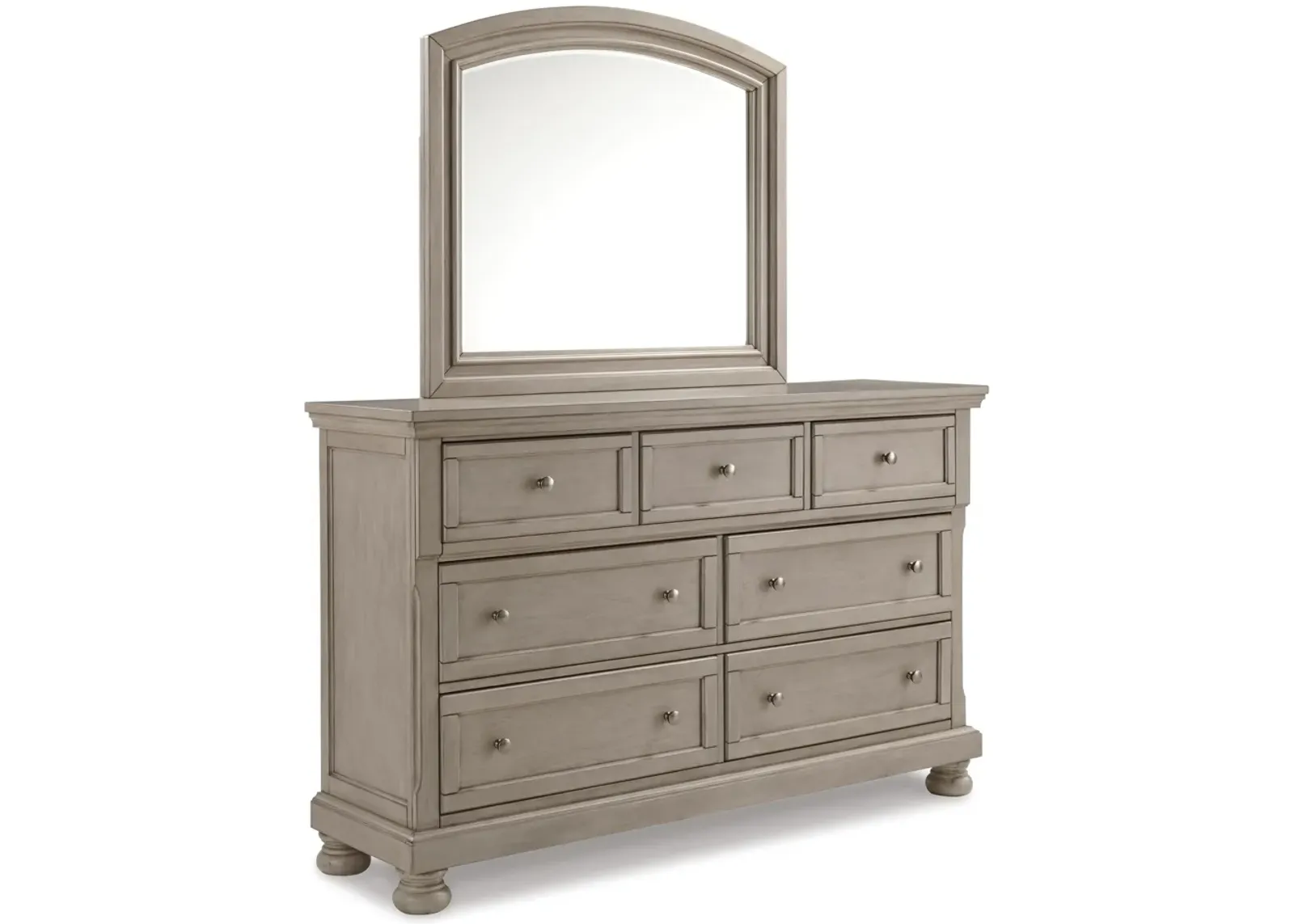 Lettner 7 Drawer Dresser and Mirror