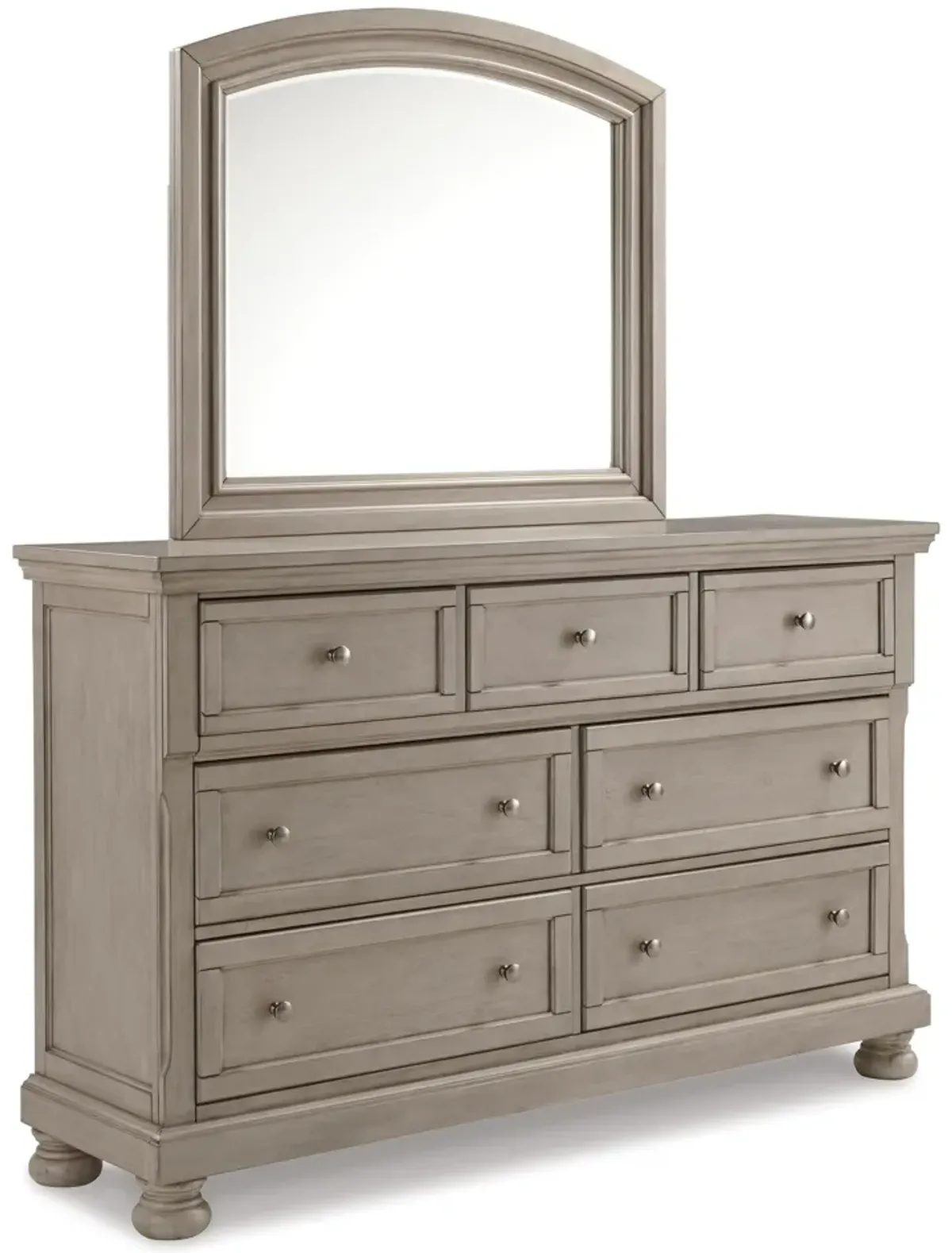 Lettner 7 Drawer Dresser and Mirror