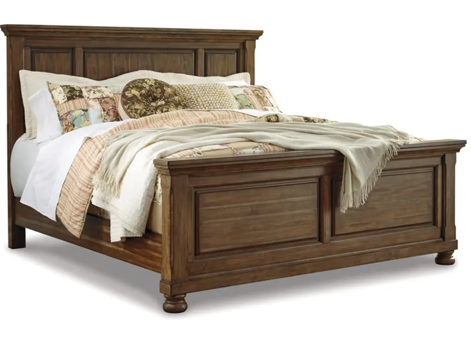 Flynnter California King Panel Bed