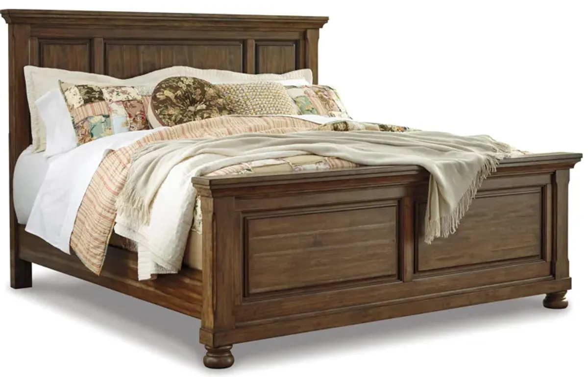 Flynnter California King Panel Bed