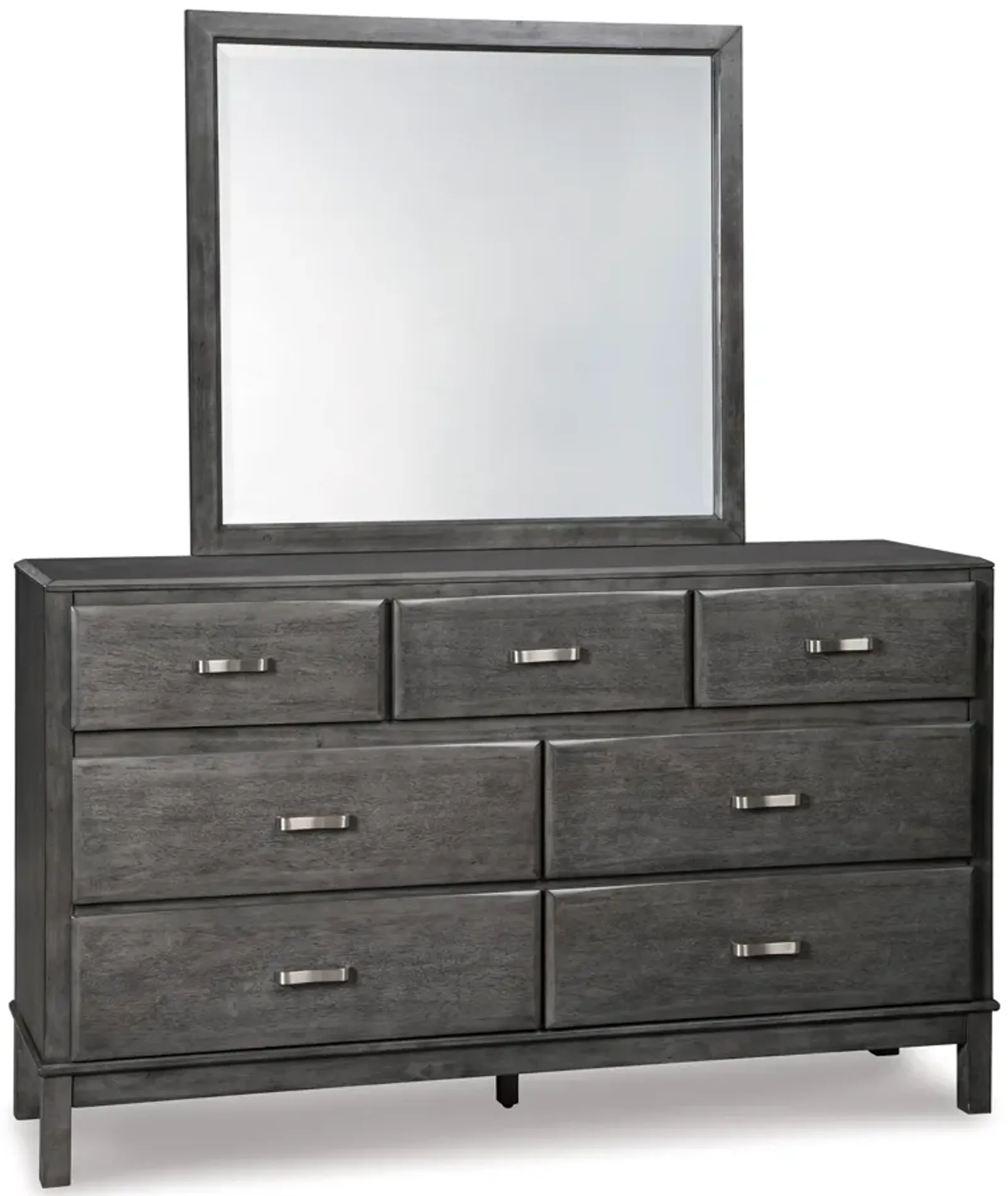 Caitbrook 7 Drawer Dresser and Mirror