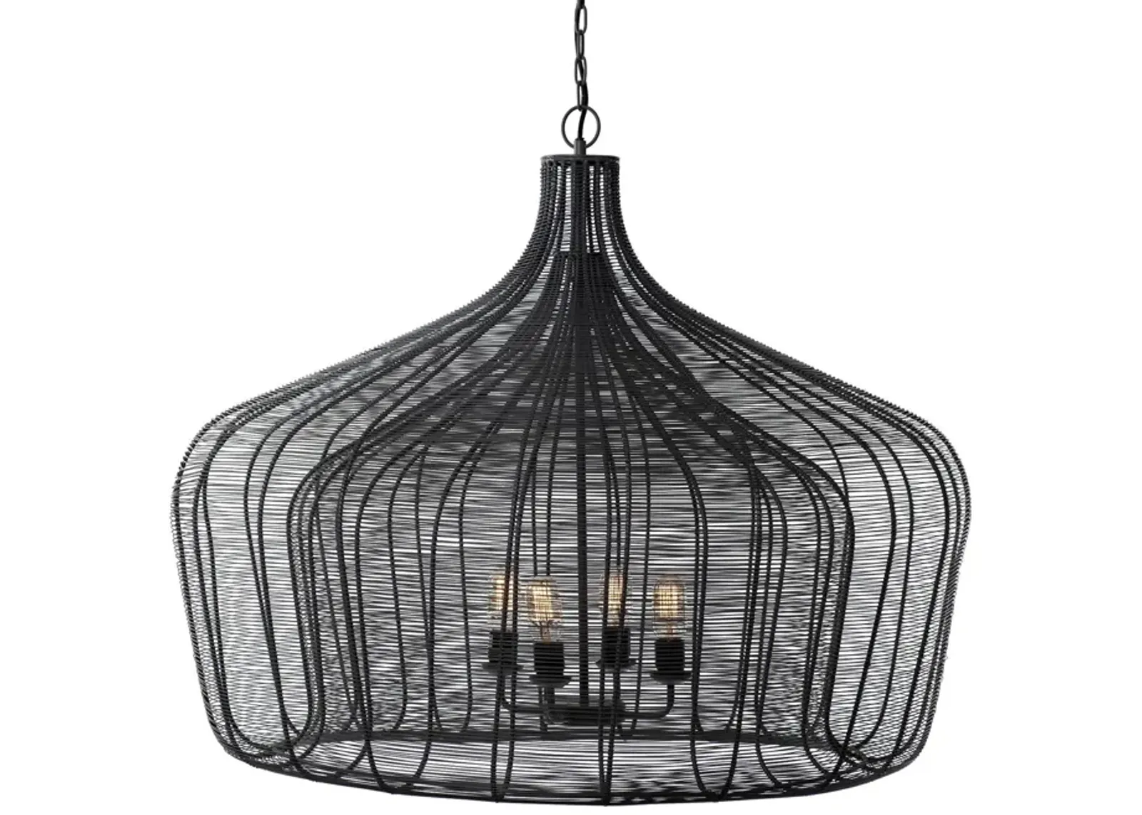 Camila Chandelier in Black