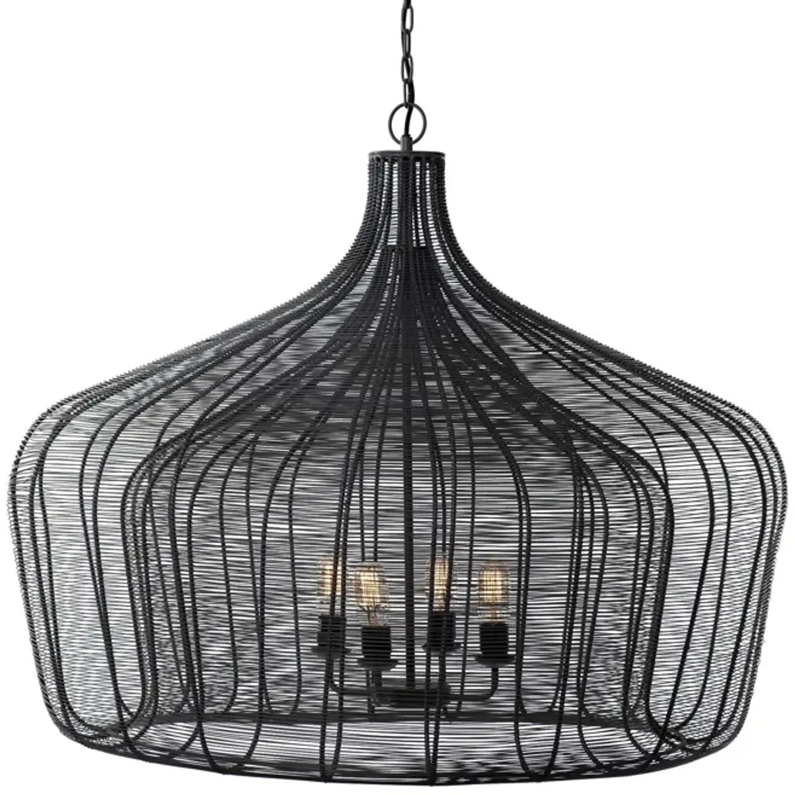 Camila Chandelier in Black