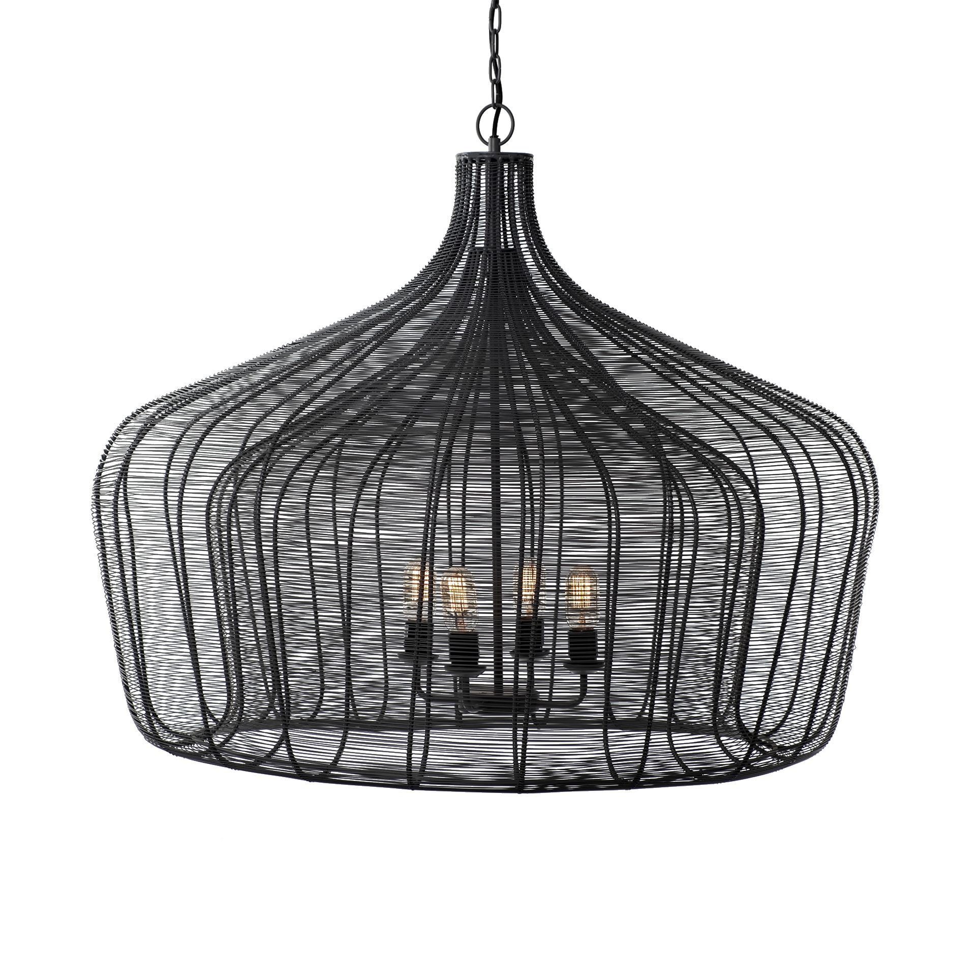 Camila Chandelier in Black