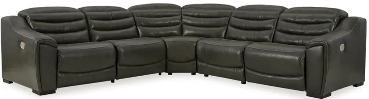 Center Line 5-Piece Power Reclining Sectional