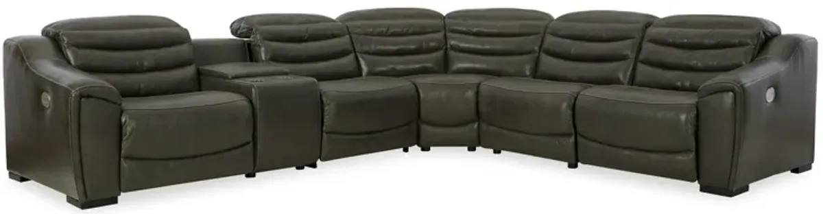 Center Line 6-Piece Power Reclining Sectional