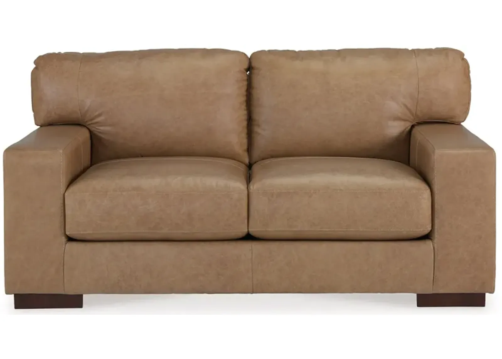 Lombardia Leather Loveseat