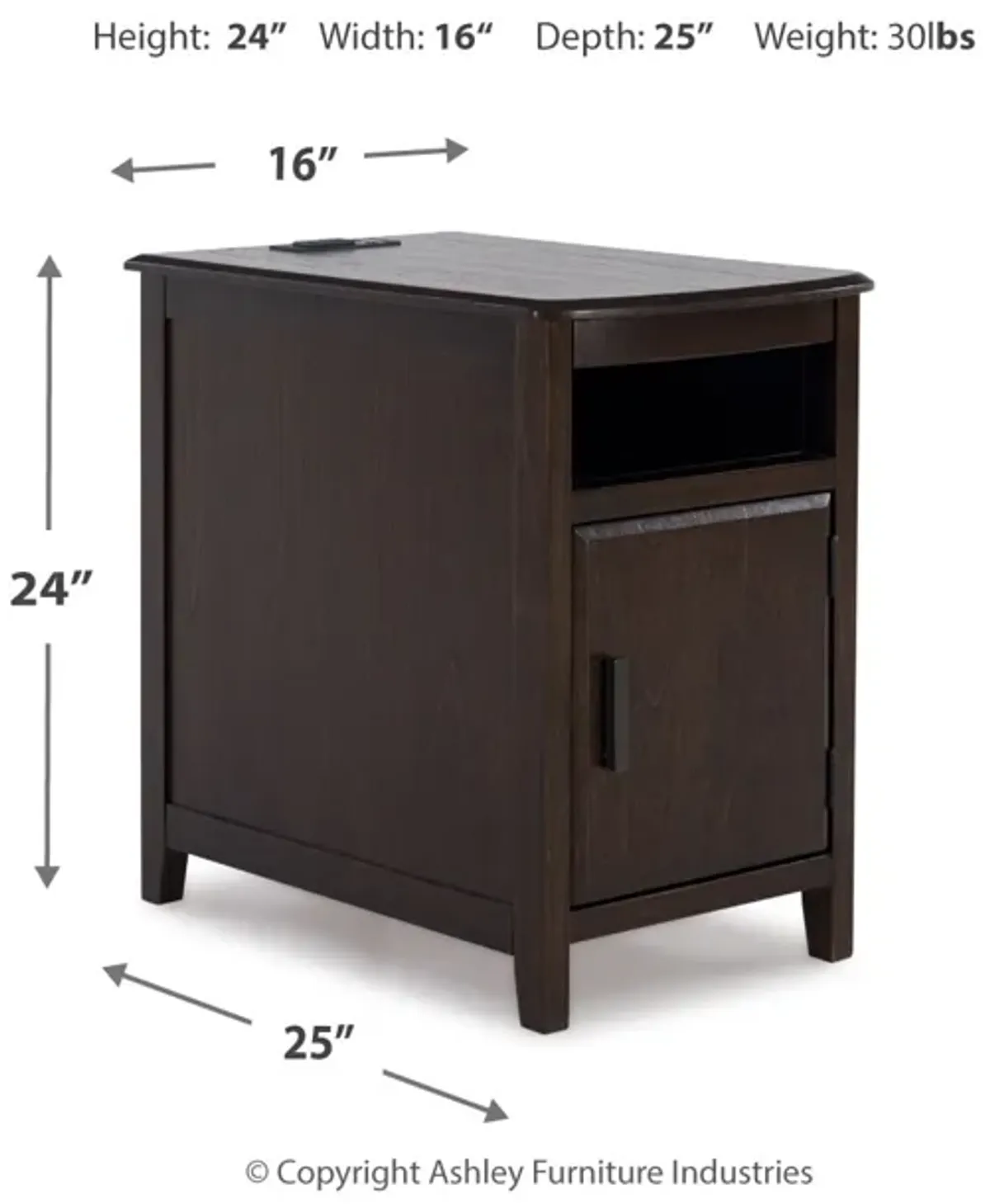 Devonsted Chairside End Table