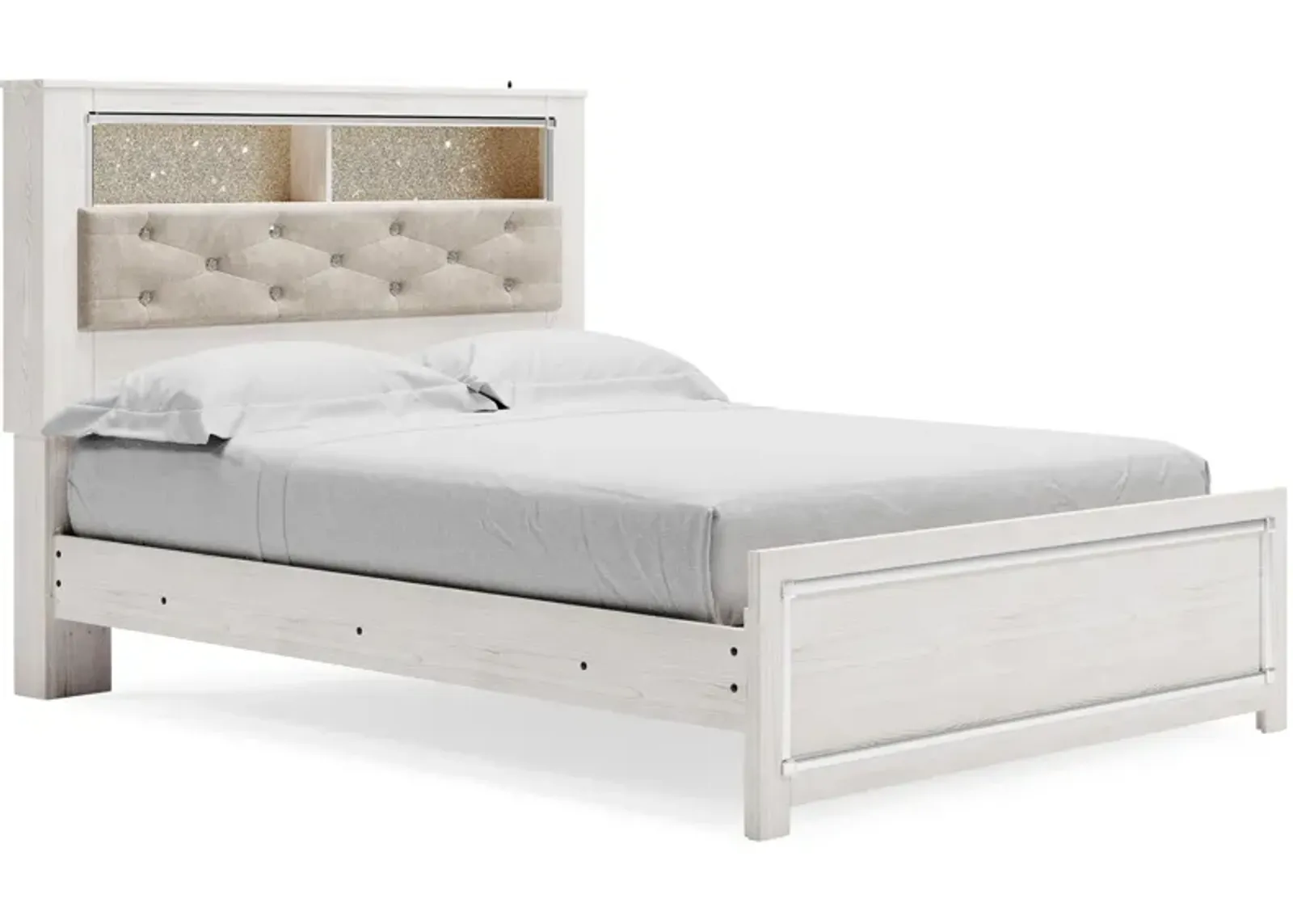 Altyra Queen Panel Bookcase Bed