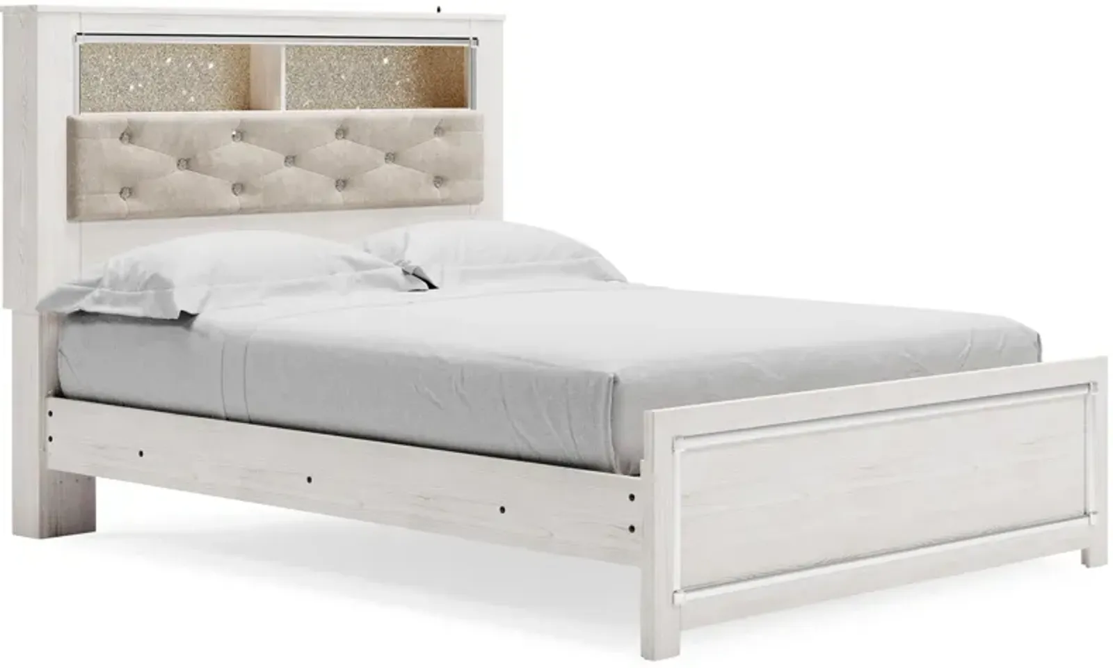 Altyra Queen Panel Bookcase Bed