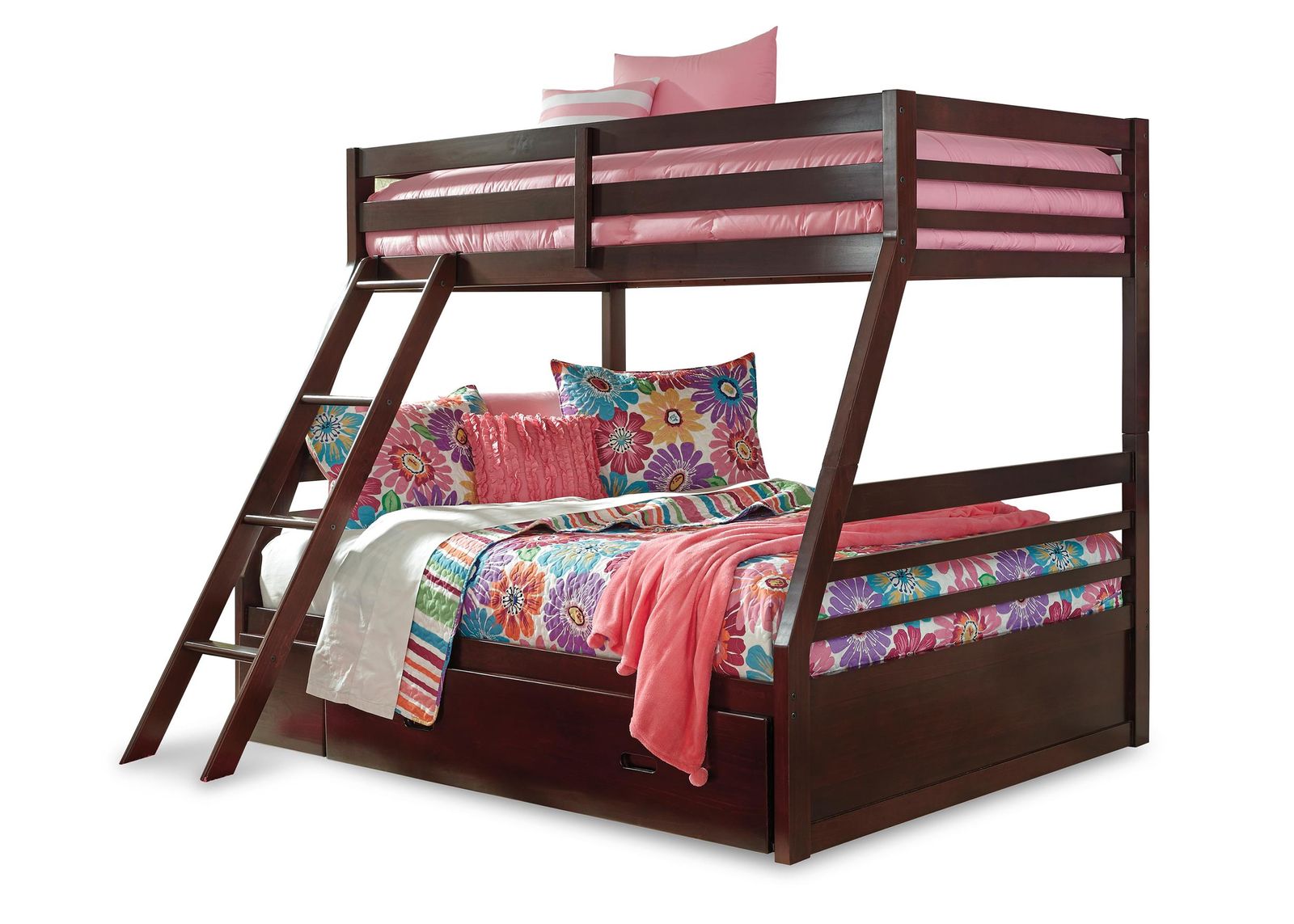 Halanton Twin over Full Storage Bunk Bed