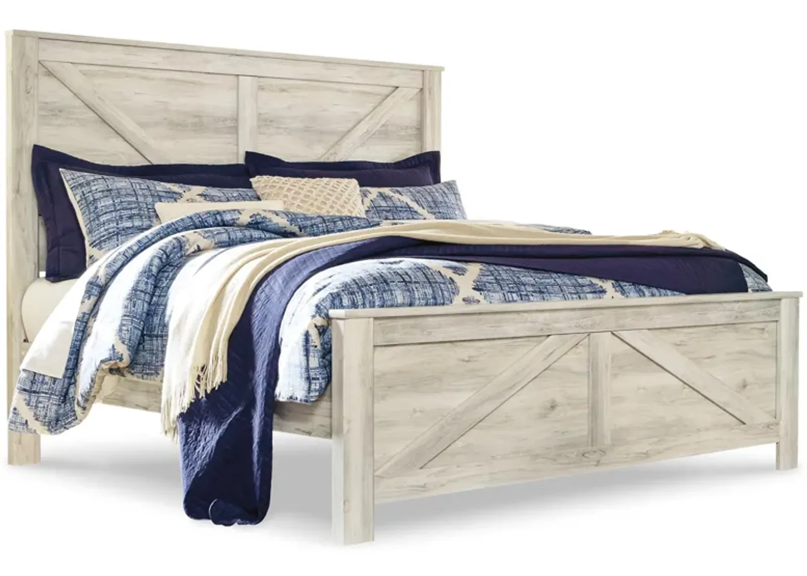 Bellaby King Crossbuck Panel Bed