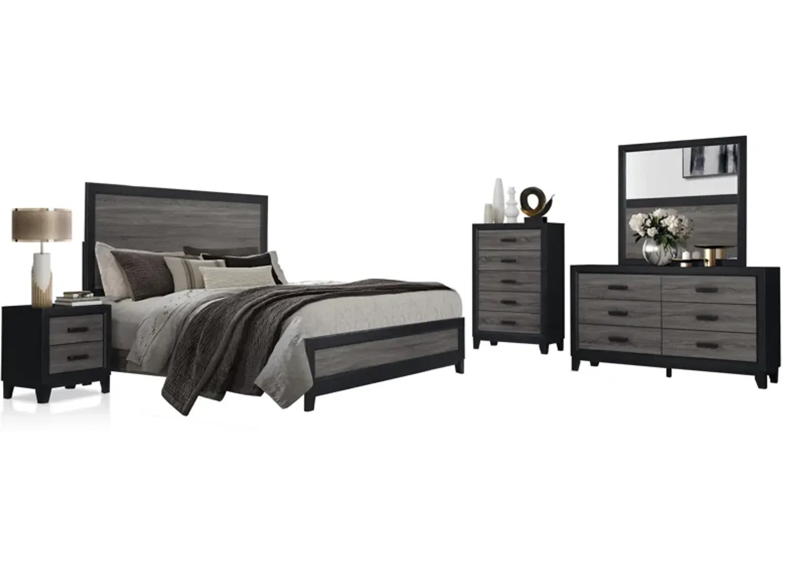 Brodin 5-Piece Full Bedroom Set