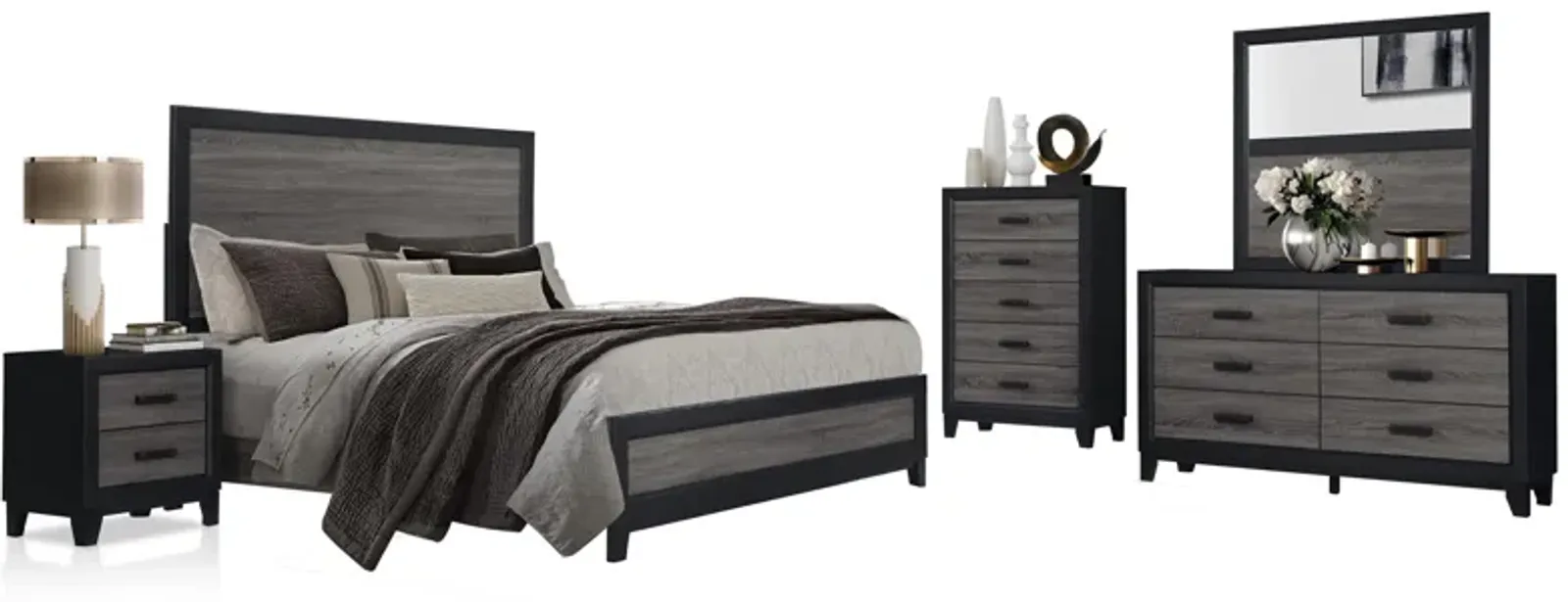 Brodin 5-Piece Full Bedroom Set