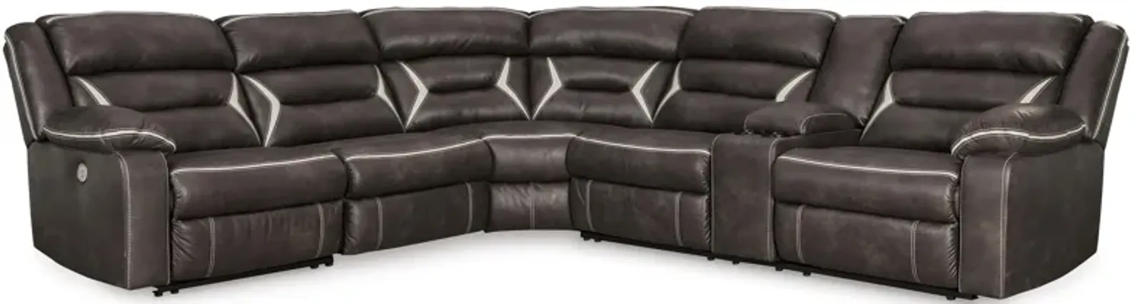 Kincord 4-Piece Power Reclining Sectional