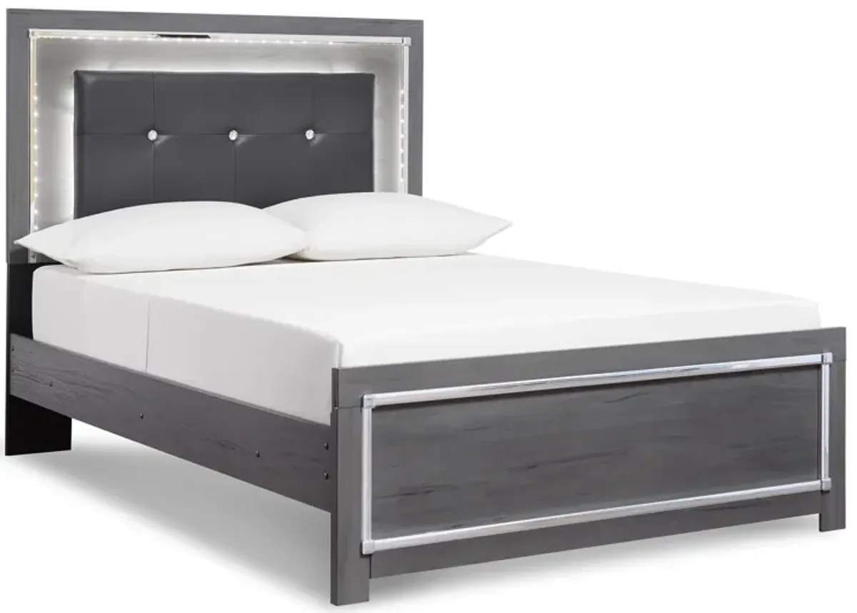 Lodanna Full Upholstered Panel Bed